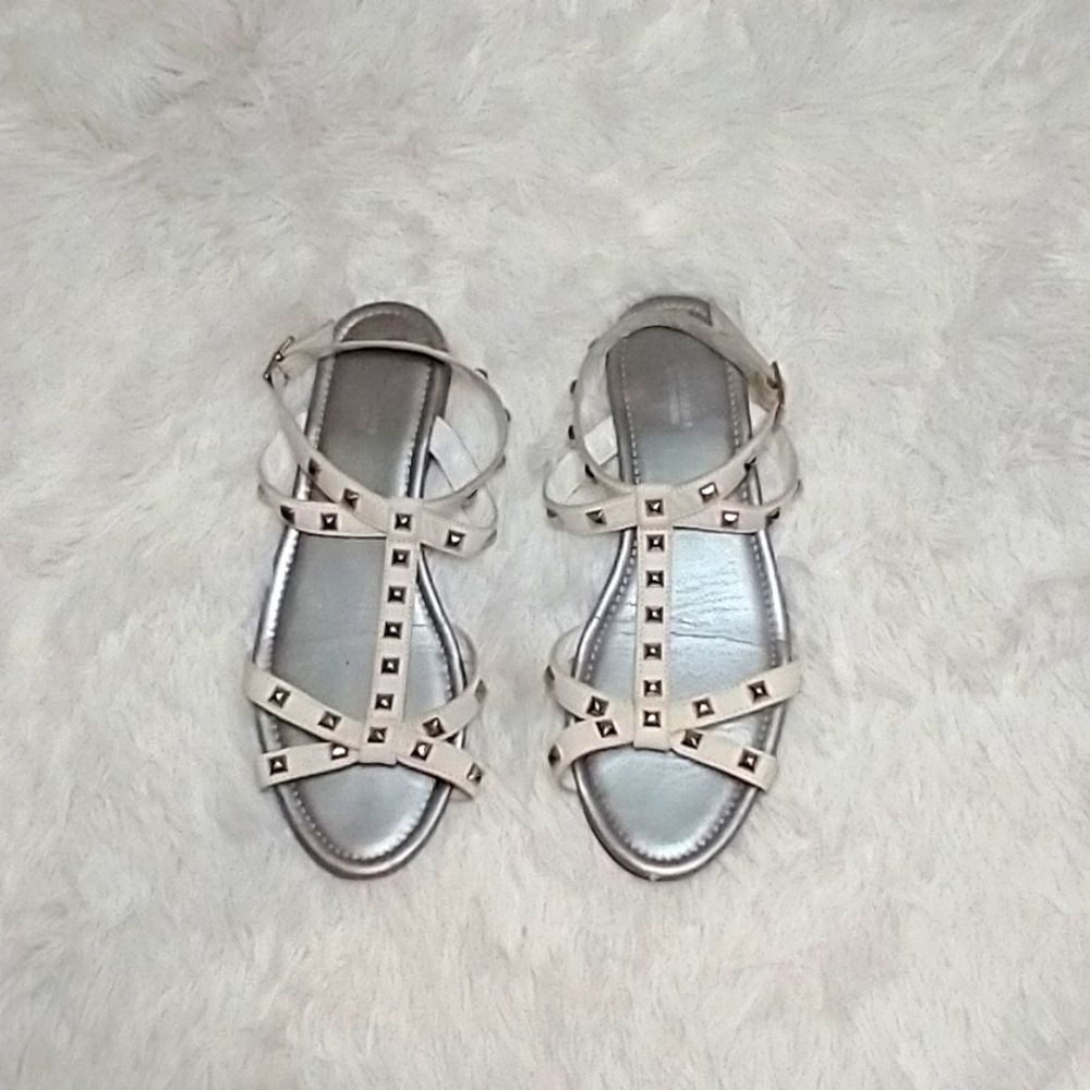 Comptoir des Cotonniers silver sandals